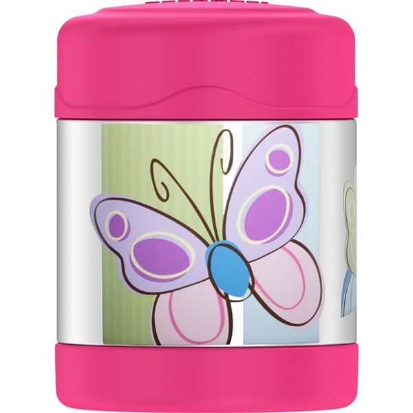 Dětská termoska na jídlo 290 ml motýl