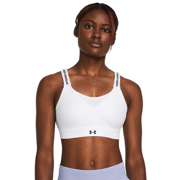 Infinity High Bra, White / Black