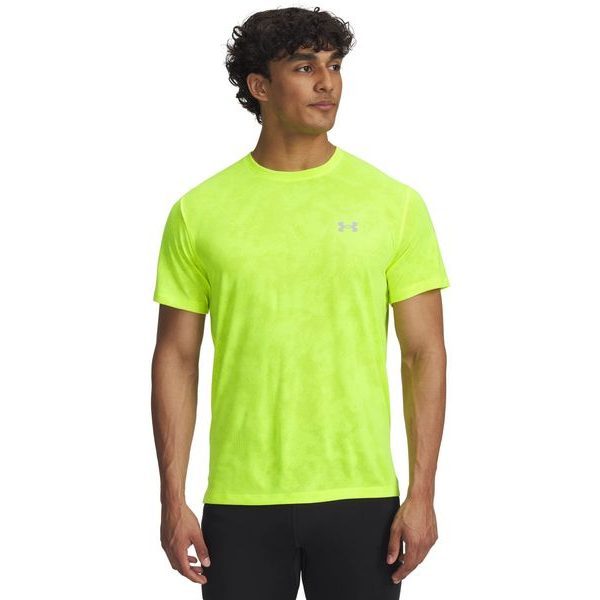 UA Launch Camo SS-YLW
