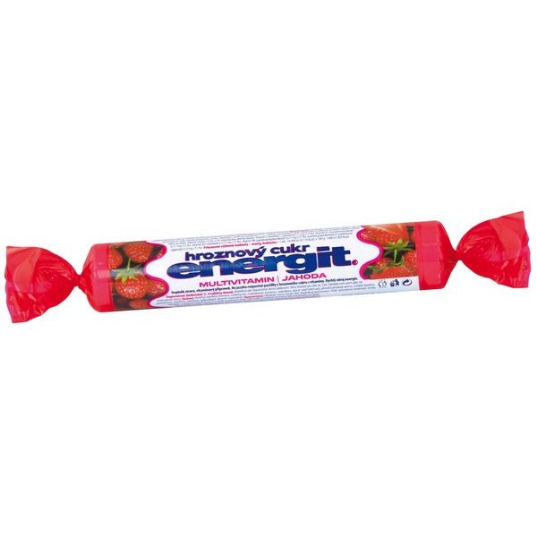 Energit Hroz. cukr multivit., 17 tab. jahoda