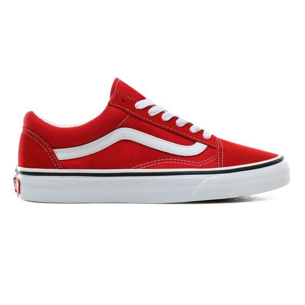 OLD SKOOL SHOES, Racing Red/True White