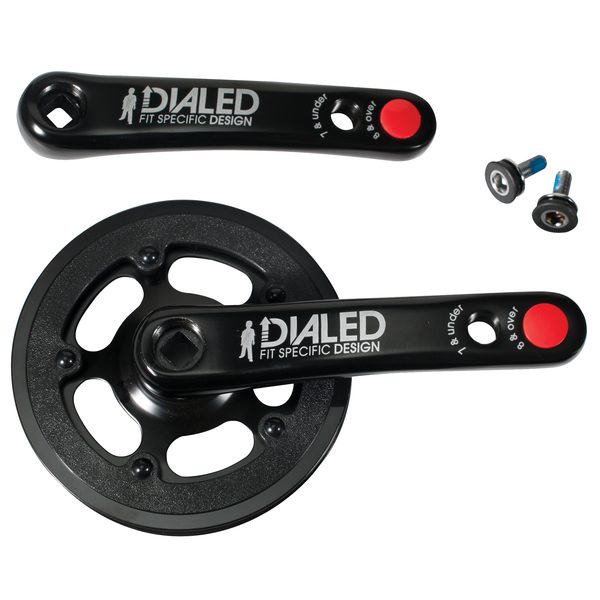 Dialed, 32 zubů, 120 mm/140 mm, černá