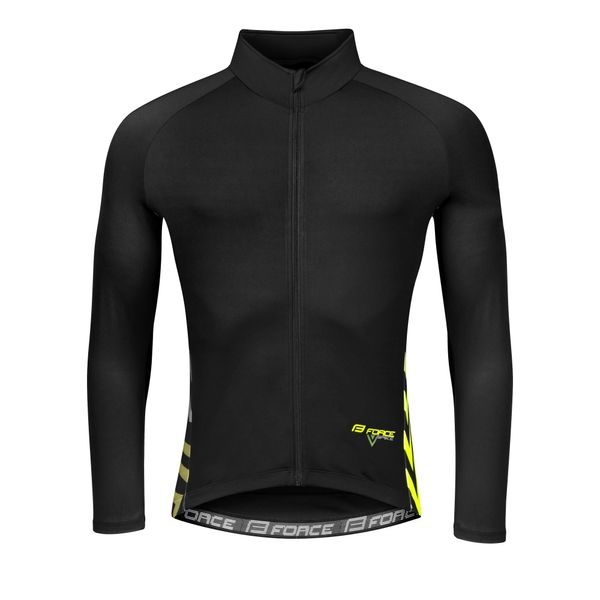 SPIKE dlouhý rukáv, černo-fluo