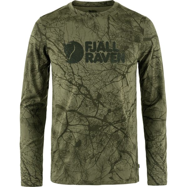 Värmland Wool LS M, Green Camo