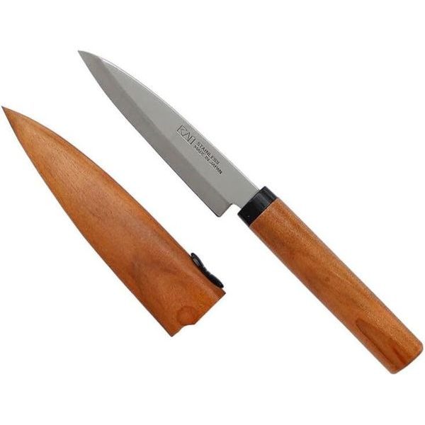 Nůž na ovoce s dřevěným obalem na čepel 9 cm