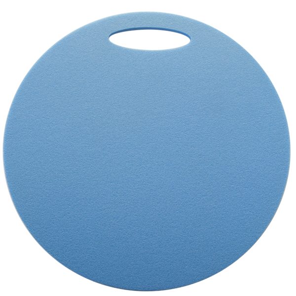 Seat round 1-layer, diameter 35 cm light blue
