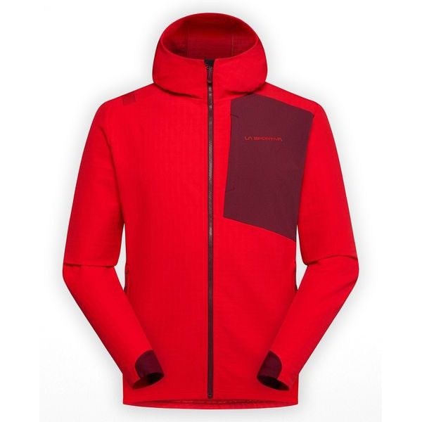 Descender Storm Jkt M Mountain Red/Redwood