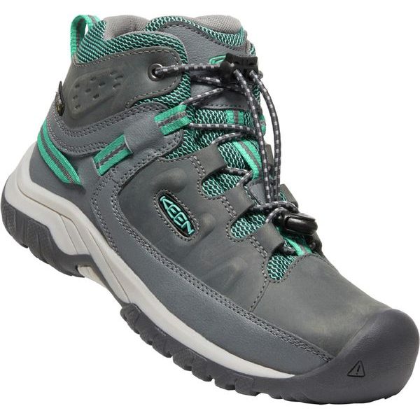 TARGHEE MID WP YOUTH, steel grey/porcelain