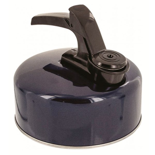 Aluminum teapot 1 l, dark blue