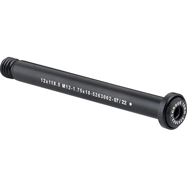 Skewer Bontrager Thru Axle 12 x 118.5mm Black Front