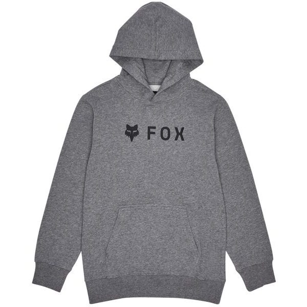 Yth Absolute Fleece Po Heather Graphite