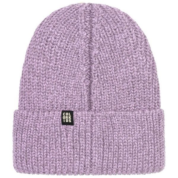 Beanie Melange - Wool-Languid Lavender