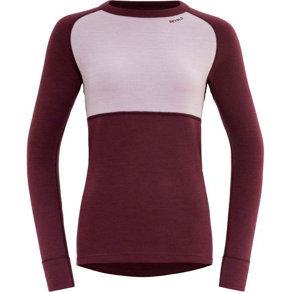 Expedition Merino Silk Shirt Wmn, Port/Orchid
