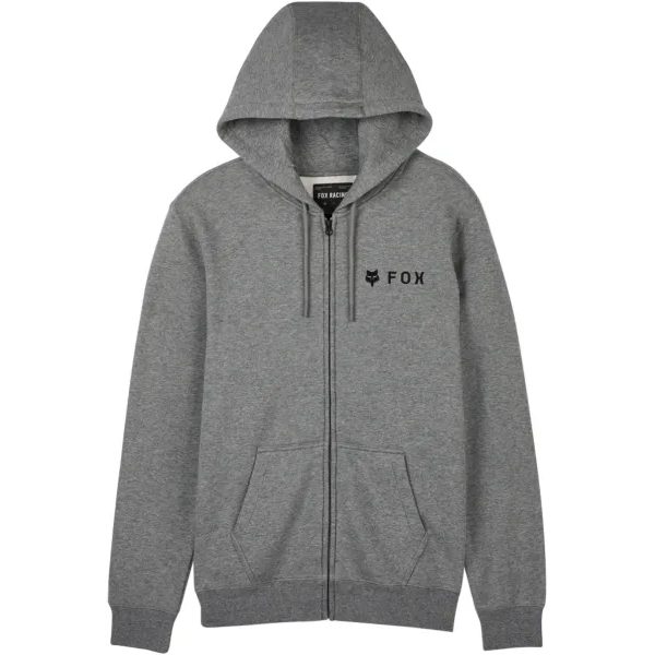 Absolute Fleece Zip Heather Graphite