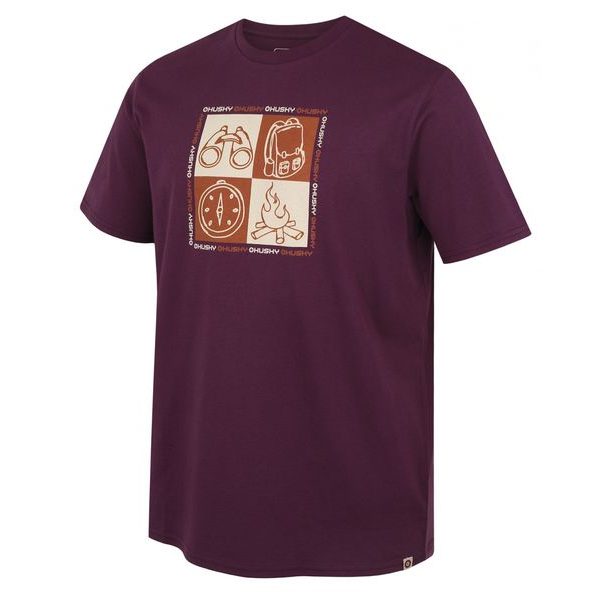 Tee Square M purple