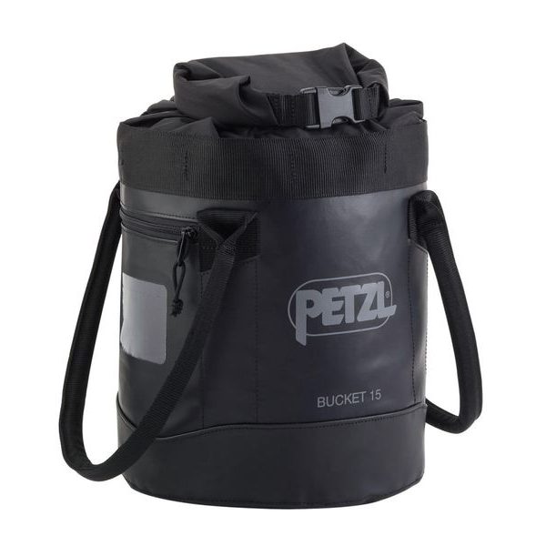 BUCKET vak na lano 15 L černý