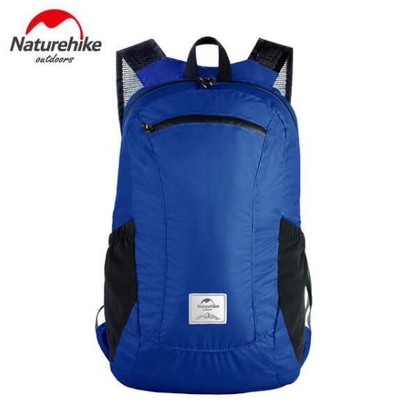 NH17A012-B-05 ultralight sbalitelný batoh 18l 120g - modrý
