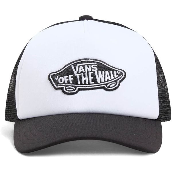Classic Patch Curved Bill Trucker Kids Black/White