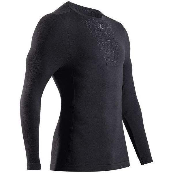 MIGHTYWOOL SHIRT LS MEN X Black