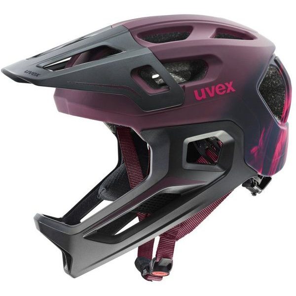 REACT JR FULLFACE 52-56 cm CRANBERRY MATT 2026
