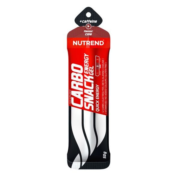 Carbosnack gel + kofein, sáček, 50 g cola
