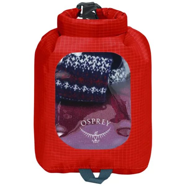 DRY SACK 3 W/WINDOW, mars orange
