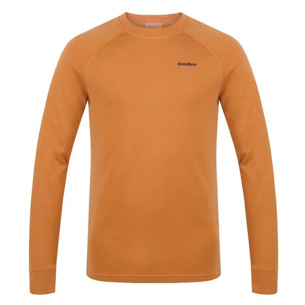 Pánská merino mikina Aron M mustard