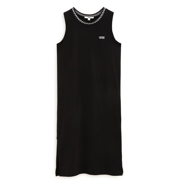 WM KALIE TANK MIDI DRESS, Black