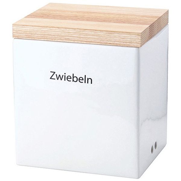 Dóza 20 cm bílá
