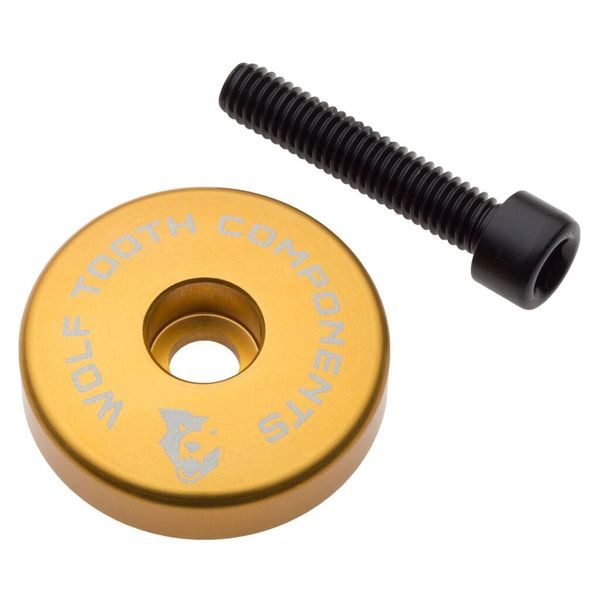 ULTRALIGHT STEM CAP zlatá + 5mm spacer