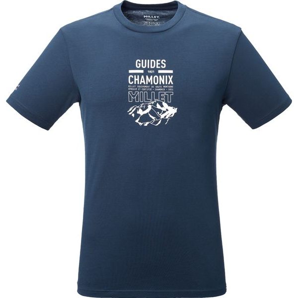 CDG CHAMONIX LOGO TS SS M SAPHIR