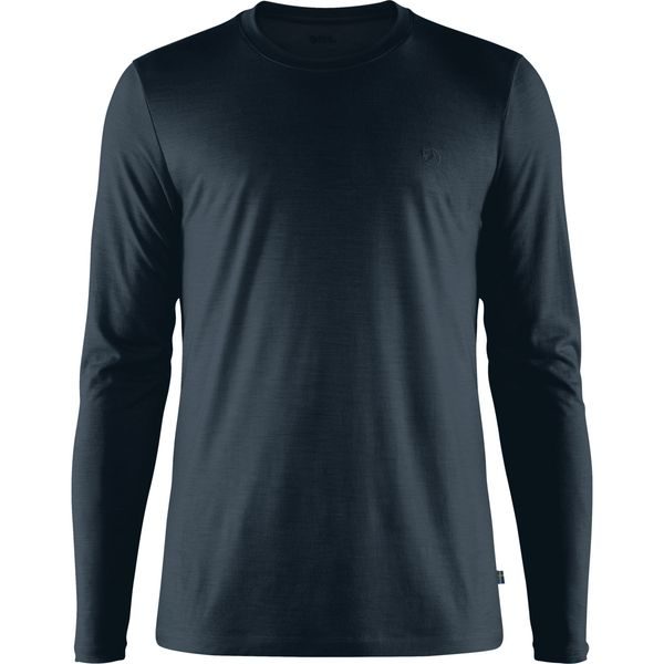 Abisko Wool LS M Dark Navy