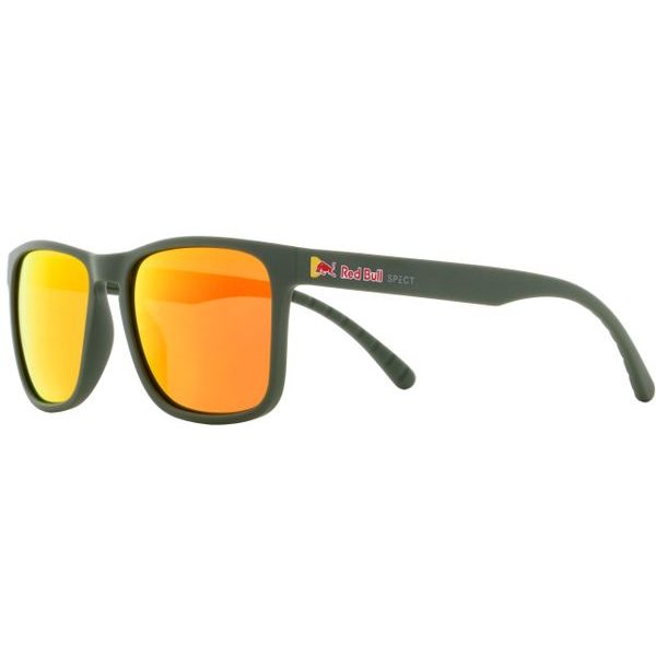 EDGE-003P, olive green / brown with red mirror