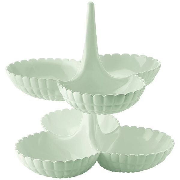 Serving stands Tiffany 2 pcs light green