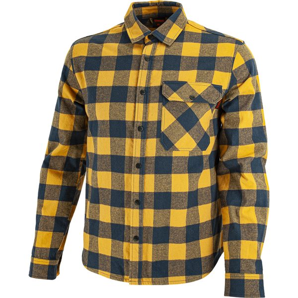 PIPPO Shirt ocher/blue