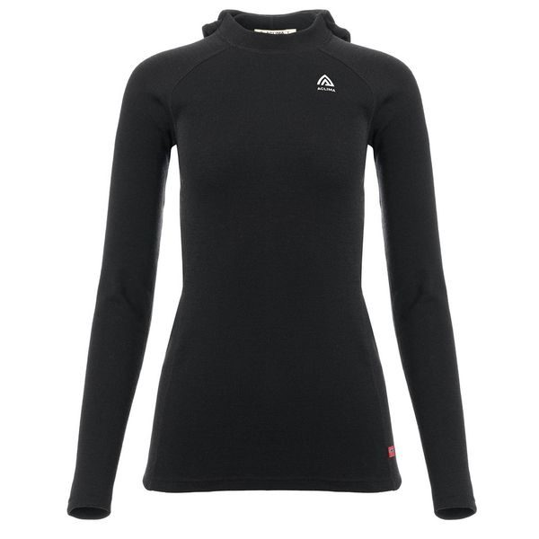WarmWool hoodsweater V2 W's Jet Black