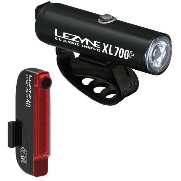 CLASSIC DRIVE XL 700+ / STICK+ DRIVE PAIR / SATIN BLACK / BLACK