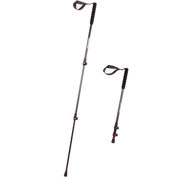 NH19S010-T-03 trekingová hůl červená, 62-130 cm