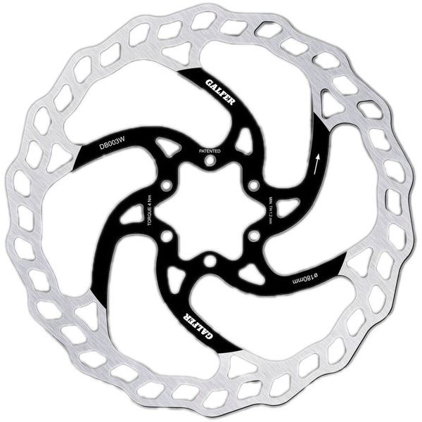 Galfer Fixed Wave uchycení šrouby (Průměr kotouče: 160mm)