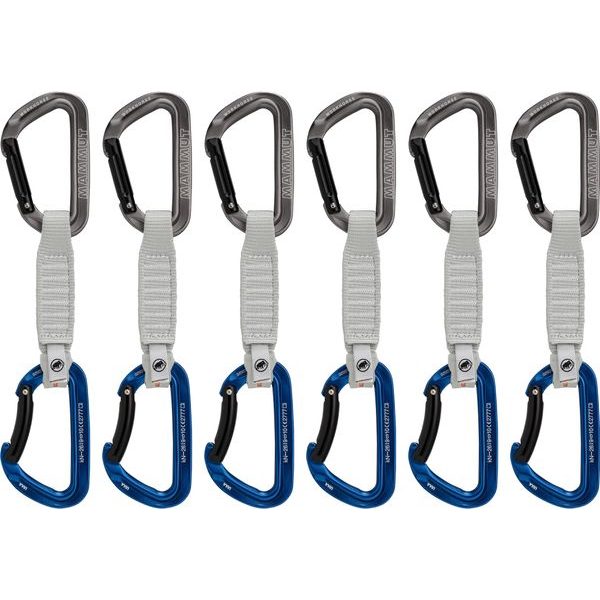 Workhorse Keylock 12 cm 6-Pack Quickdraws Grey-Blue