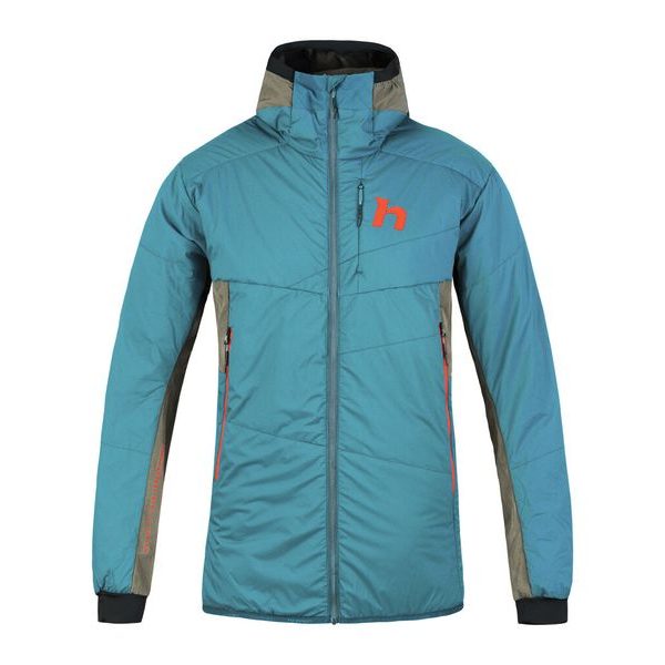 KECHU HOODY, brittany blue/burnt olive