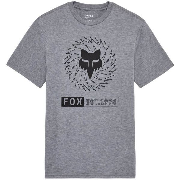 Kairos Ss Tech Tee Heather Graphite