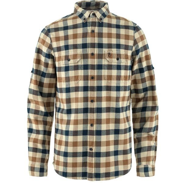 Skog Shirt M, Fossil-Dark Navy