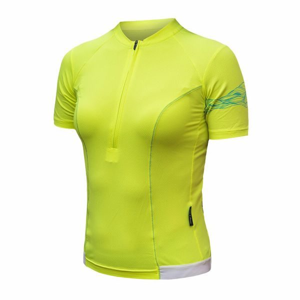 COOLMAX ENTRY dámský dres kr.rukáv neon yellow