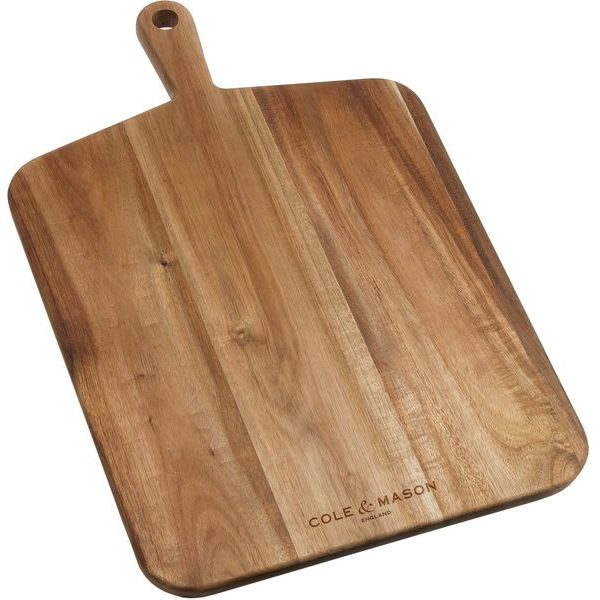 Barkway Acacia cutting board with handle 52 cm