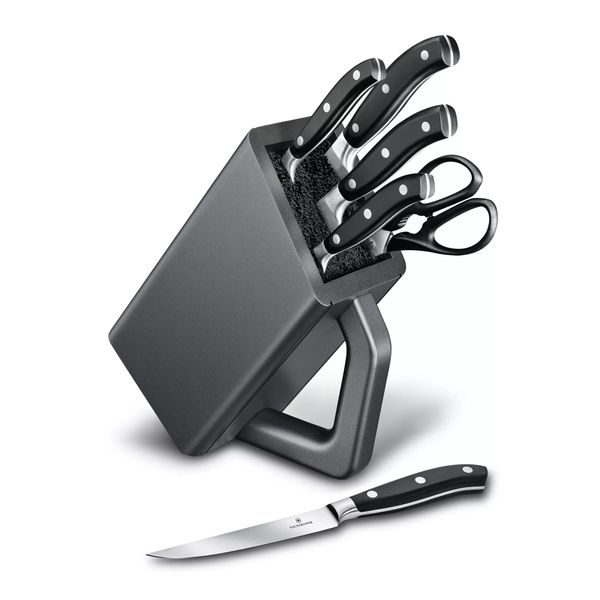 Grand Maître, cutlery block, 6pcs, POM