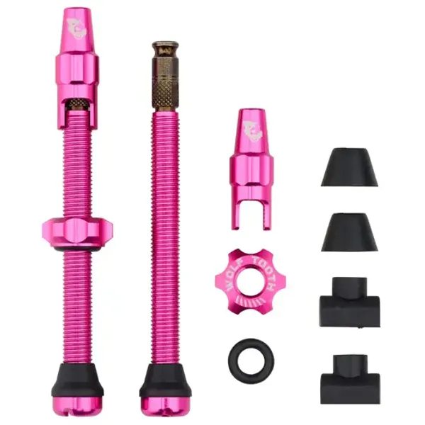 Tubeless Valve Stem Kit Clik Valve 60mm růžová