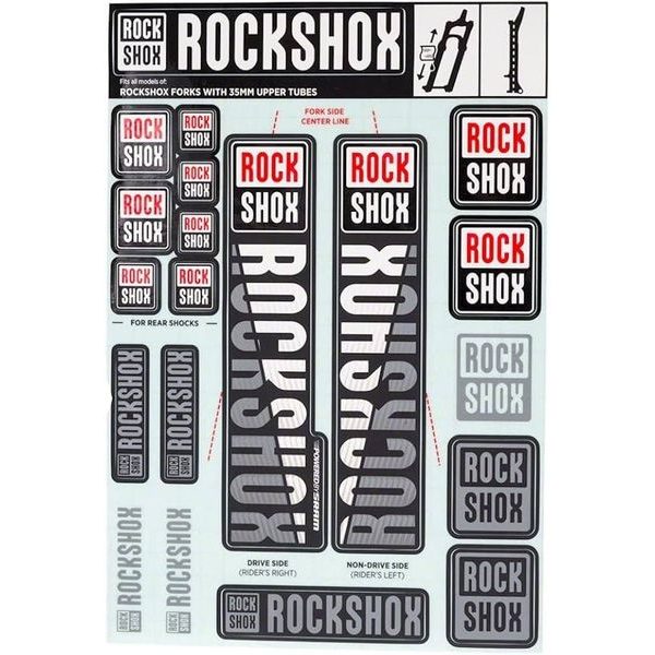 DECAL KIT 35MM WHITE
