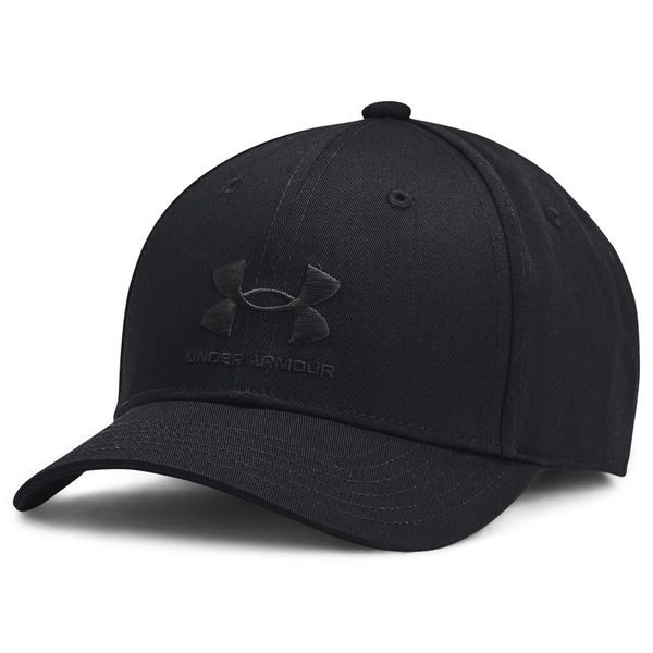 Youth Branded Lockup Adj, Black / Black