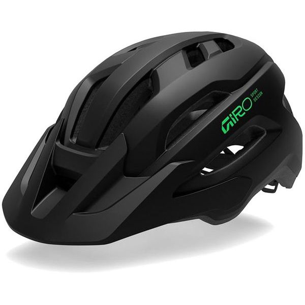 Fixture II Youth 50-57 cm, Mat Black/Vivid Green